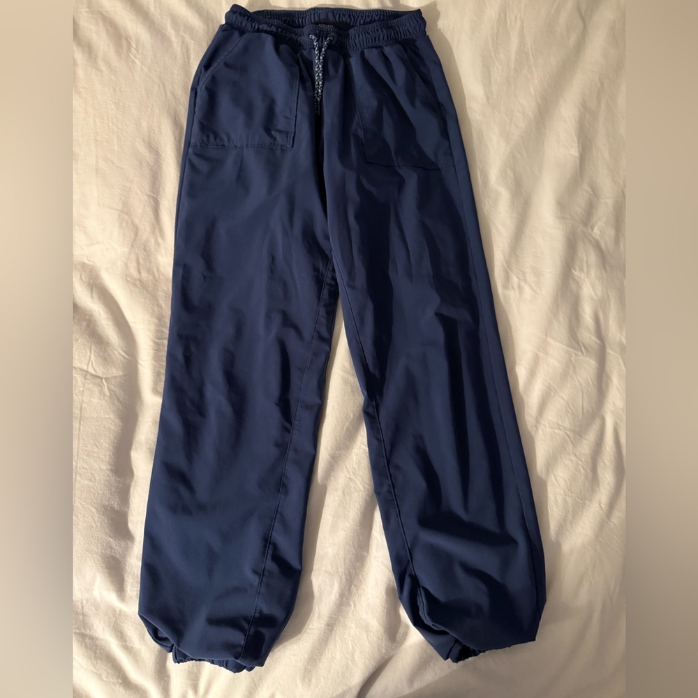 Athleta Blue Cargo Pants